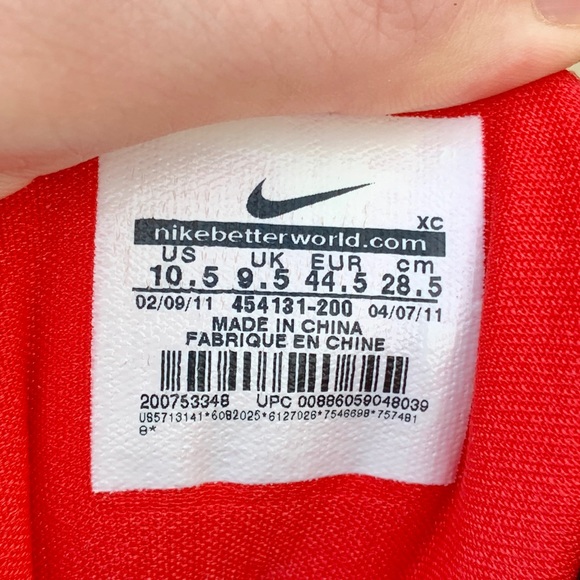 SOLD: Nike Air Max Soldier V - Iguana/Max Orange - Picture 5 of 5